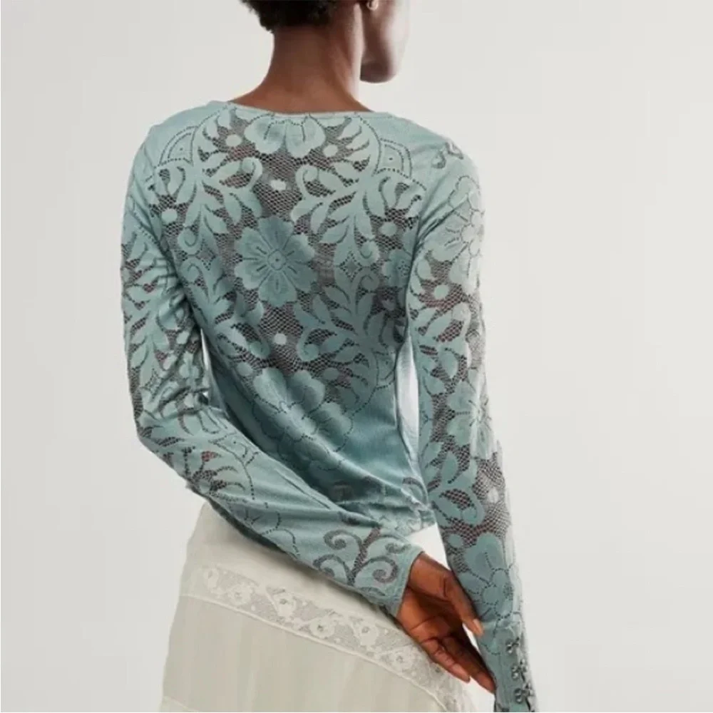 Free People Wild Roses Top - Picture 3 of 9